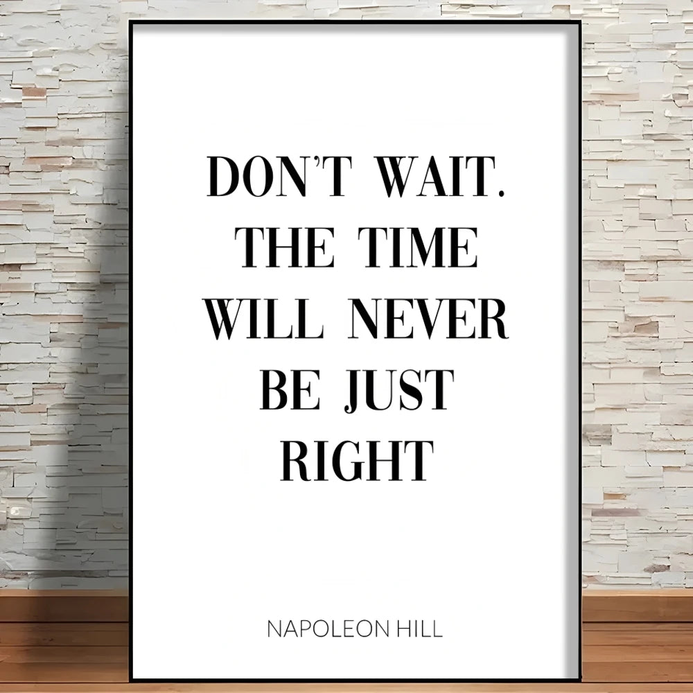Motivation Success Quotes Poster Perfect Space Sticker Self Adhesive for Office Home Theater Wall Art Decor Fancy Gift
