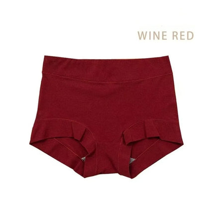 2026 Seamless Boxer Briefs Full Coverage Stretch Boyshort Panties Cotton Comfortable Women Underwear Daily Wear