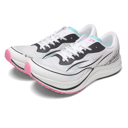 IRUNSVAN Men's sports running shoes with shock-absorbing and anti slip mesh comfortable and shock-absorbing running shoes
