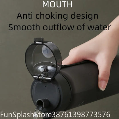 BPA Free Leak Proof Sports Water Bottle High Quality Portable Drink Bottle 400ml 560ml For Hiking Tour Outdoor