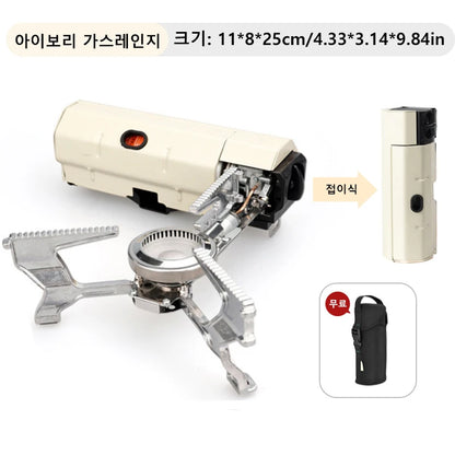 Camping Gas Stove 2670W Portable Folding Cassette Gas Burner Outdoor Picnic Travel Cooking Grill Cooker Heating System