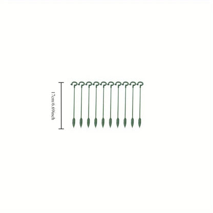 10pcs Potted Plant Support Racks Durable Floral Climbing Stands Home Garden Decor Gardening Tools