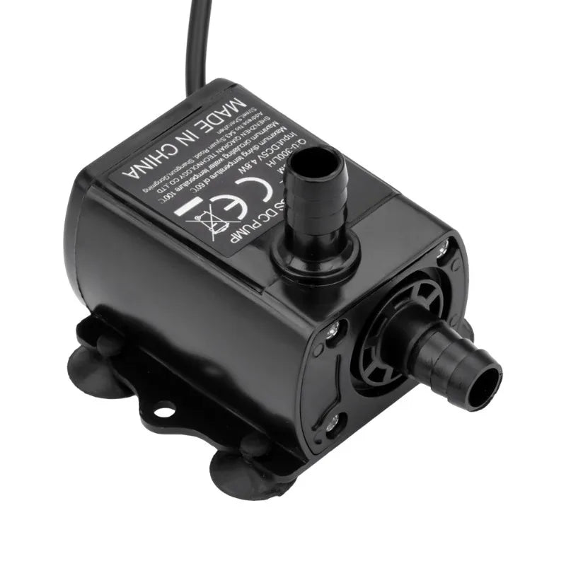 DC5V DC 250L/H Brushless Small Water Pump 3m Mini Mini Fish Tank Water Dispenser Solar High-pressure Water Pump.