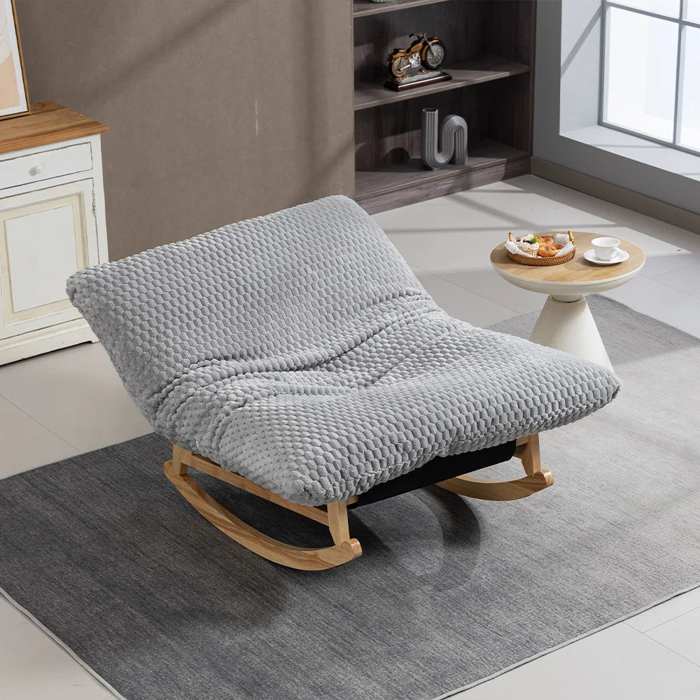 43.3-inch Single-seater Lounge Sofa Without Armrests Made Of Comfortable Corduroy Fabri Suitable For Living Rooms Offices Apartments and Bedrooms