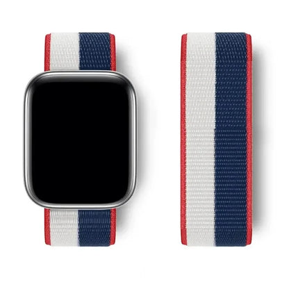 Nylon loop For Apple Watch Band Ultra-2 49mm 44mm 40mm 45mm 41mm Sport pride Bracelet iwatch Strap Series 9 8 se 7 6 5 4 3