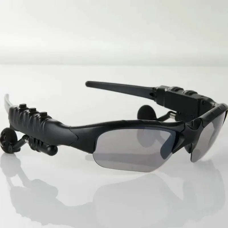 Smart Bluetooth Audio Glasses Wireless Stereo Headphones for Men Women Sports Driving Open Ear Sunglasses with Mic Music
