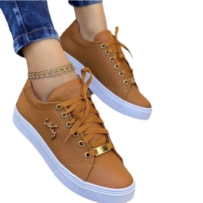 Women's Outdoor Casual Jogging Sneakers Plus Size Girl Breathable Flat Woman Soft Sole Walking Vulcanized Shoes Zapatos De Mujer