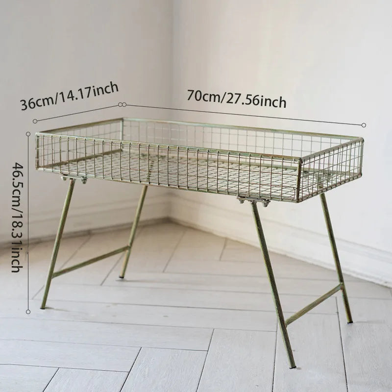 Metal Plant Stand Shelf Indoor Outdoor Flower Pot Holder Rack Floor Display Stand for Living Room Balcony Garden Decor