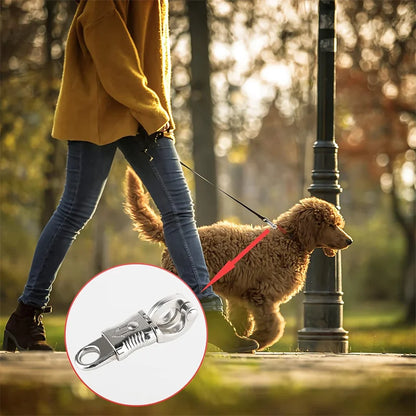 1/2Pcs 10cm Zinc Alloy Horse Panic Clip Buckle Quick Release Snap Hook Equestrian Horse Pony Care Tack Accessory