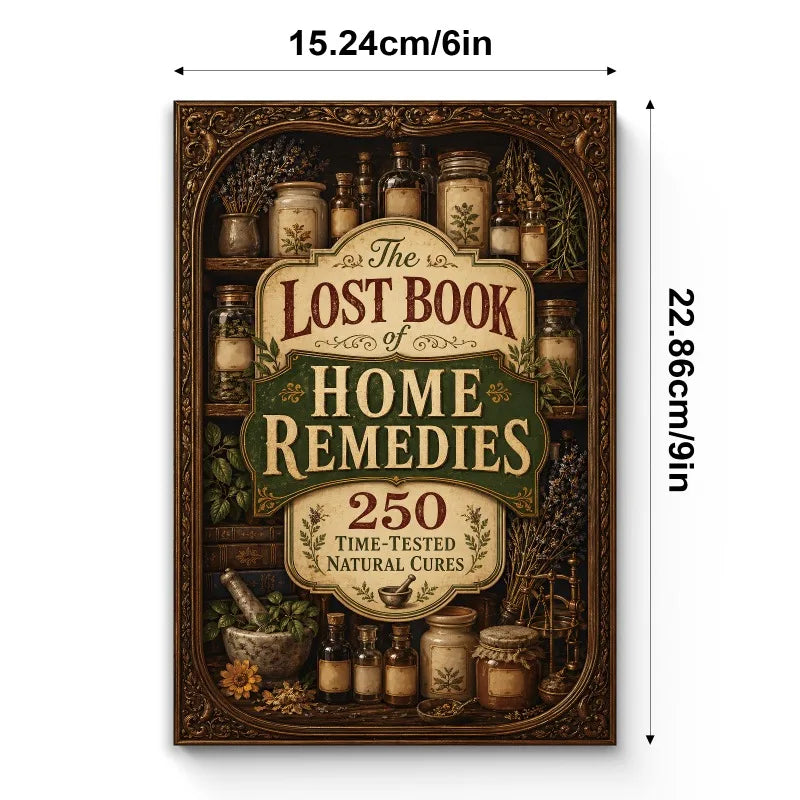 The Lost Home Remedies Guide, 250 Time-Tested Natural Care References and Herbal Home Wellness Ideas