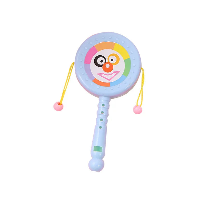 1-20 PCS Educational Toys Baby Cartoon Fruit Animals whistle Rattle Drum Toys Baby Early Education Toy  Birthday Party Favors