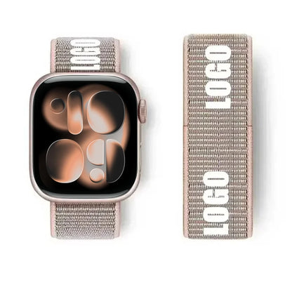 Nylon Loop for Apple Watch Band S11 46mm 40mm 44mm 45mm 42mm 41mm 49mm Smart Belt Bracelet for IWatch 11/10/9/8/7/6/SE/5/4 Strap