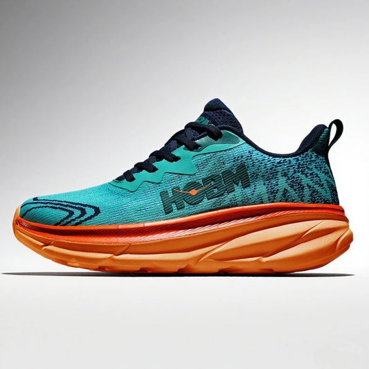 Men's Sports Shoes Thick Sole Running Shoes Breathable High Quality Soft Sole Outdoor Sports Leisure Mesh Women's Running Shoes