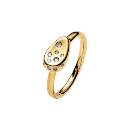2026 Summer New 925 Silver Ocean Wave Ring Flower Love Women's Ring Fashion DIY Jewelry Gift