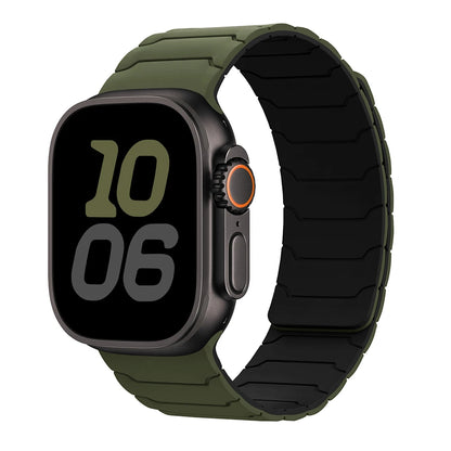magnetic Strap For Apple Watch Band ultra 2 3 49mm 44mm 40mm 41mm 46mm 42mm 45mm 38 Silicone Bracelet IWatch Series 11 9 8 SE 10