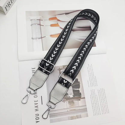 Bag Shoulder Strap Accessories Women's Bag Single Buy Extended Shoulder Crossbody Broadband Versatile Adjustable Silver Strap