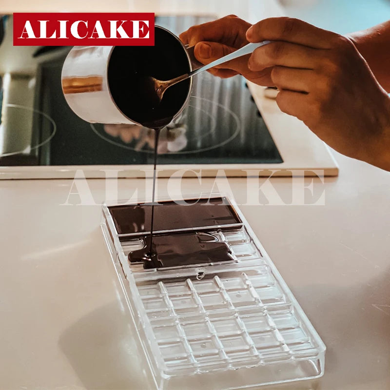 Polycarbonate Chocolate Mould Professional Molds for Candy Bonbons Bar Acrylic Mold Confectionery Baking Pastry Bakery Utensils