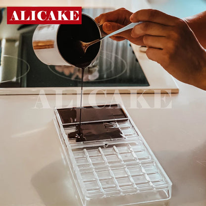 Polycarbonate Chocolate Mould Professional Molds for Candy Bonbons Bar Acrylic Mold Confectionery Baking Pastry Bakery Utensils