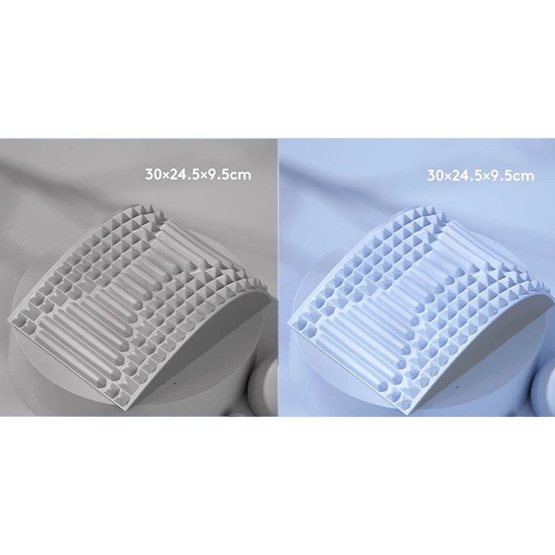 Back Stretcher Neck Pillow Relieve Massage Lumbar Support Massager for Neck Waist Stretch Device for Lower Back Stretcher YBAMQ2