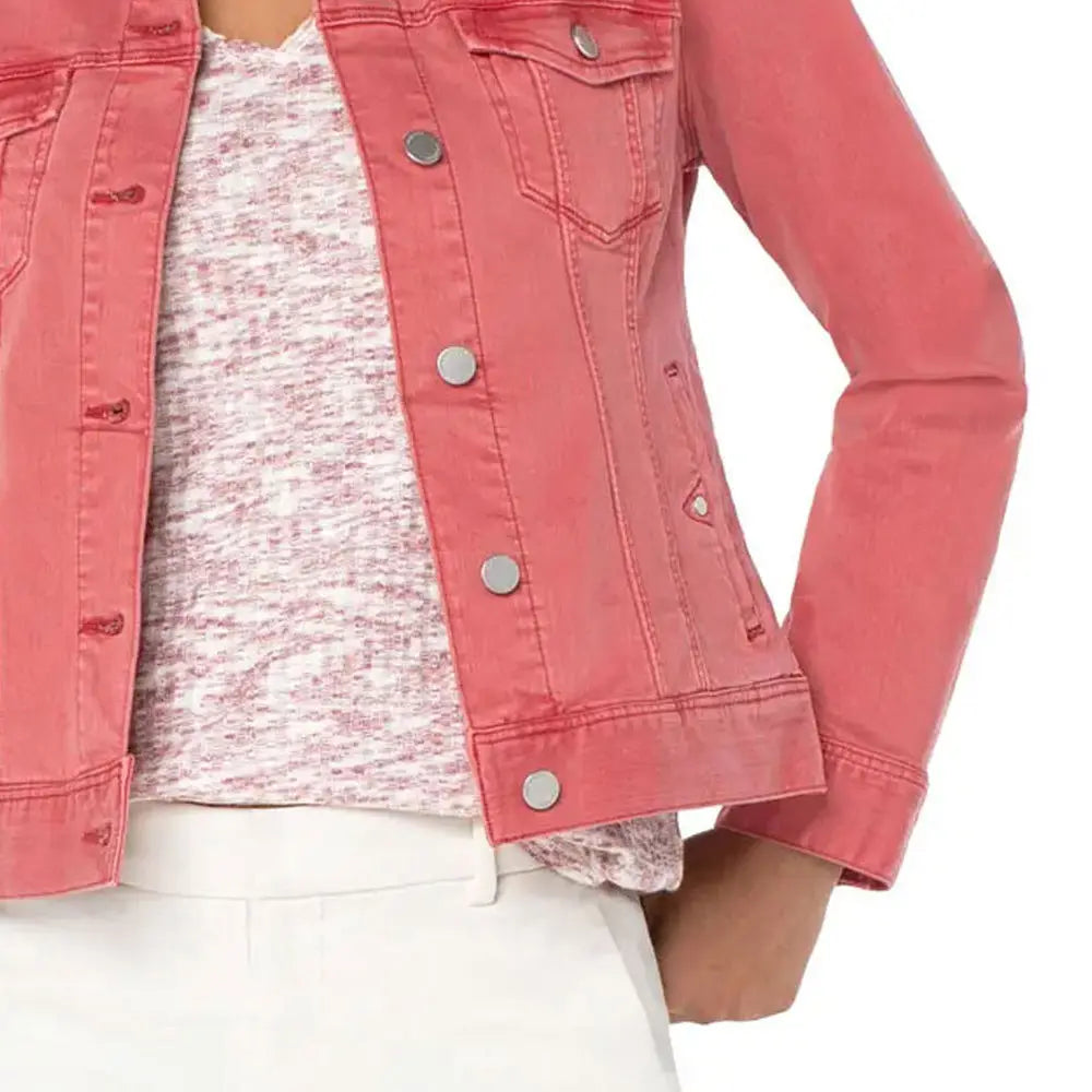 New Style OEM Serviced Reasonable Price Women Denim Jacket Popular Design Color Premium Quality Good Material Women Denim Jacket
