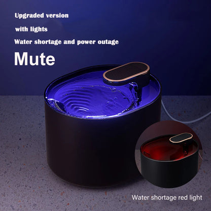 Large Capacity 3L Cat Water Fountain Automatic Recirculate Filtring Pet Fountain USB Electric Mute Cat Drinker Bowl Dispenser