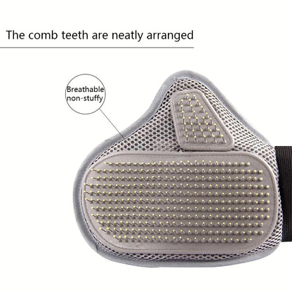 1pc Horse Brush Gloves  Breathable and Deep Cleaning- Suitable for  Equestrian Enthusiasts Firm Fit  Pet Care Tool Summer
