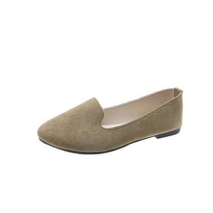 Spring Summer Women Flat Shoes Woman Ballet Flats Candy Color Ladies Shoes Large Size Autumn Casual Shoes Women Loafers WSH2216
