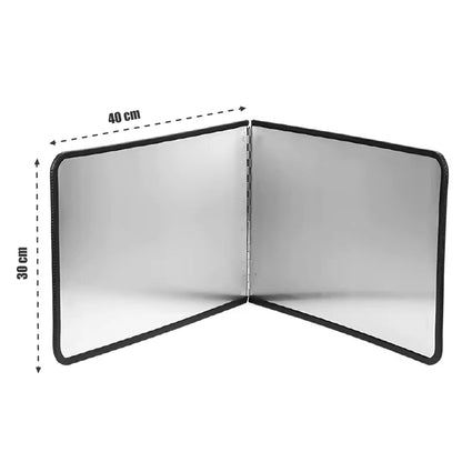 Foldable Stainless Steel Oil Splatter Guard for Frying Pan Oil Splash Insulation Board Nonstick Kitchen Cooking Tool