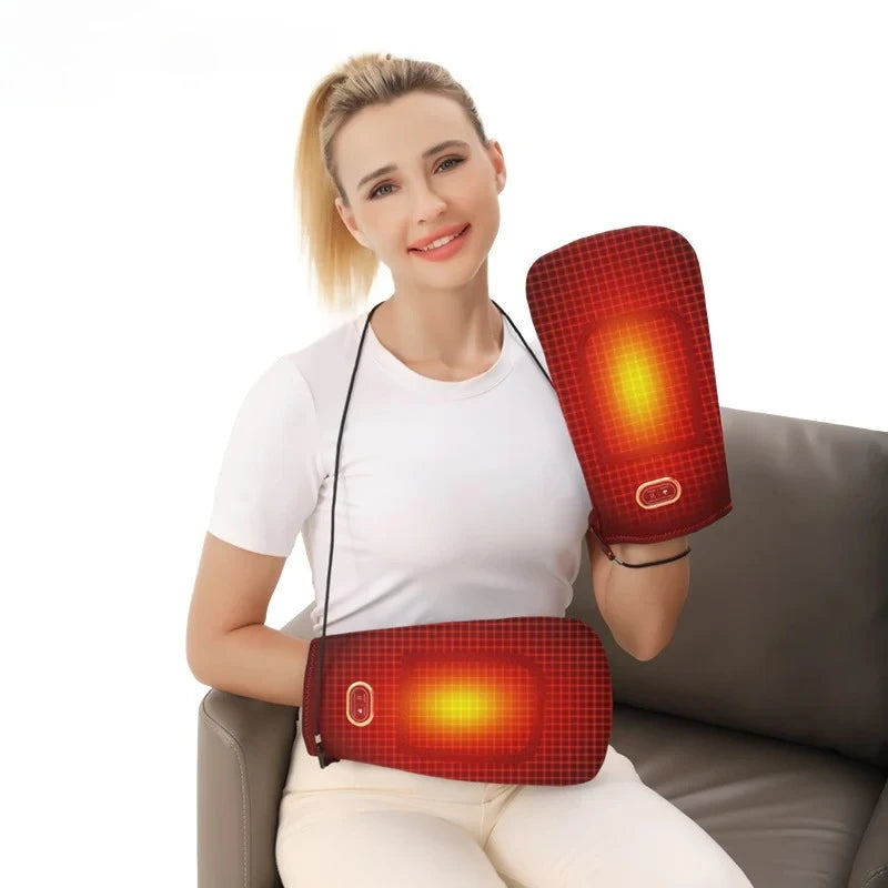 Electric Heated Glove - Hand Massager - 3-Level Adjustment - Muscle Relaxation & Joint Comfort Elderly Daily Hand Care