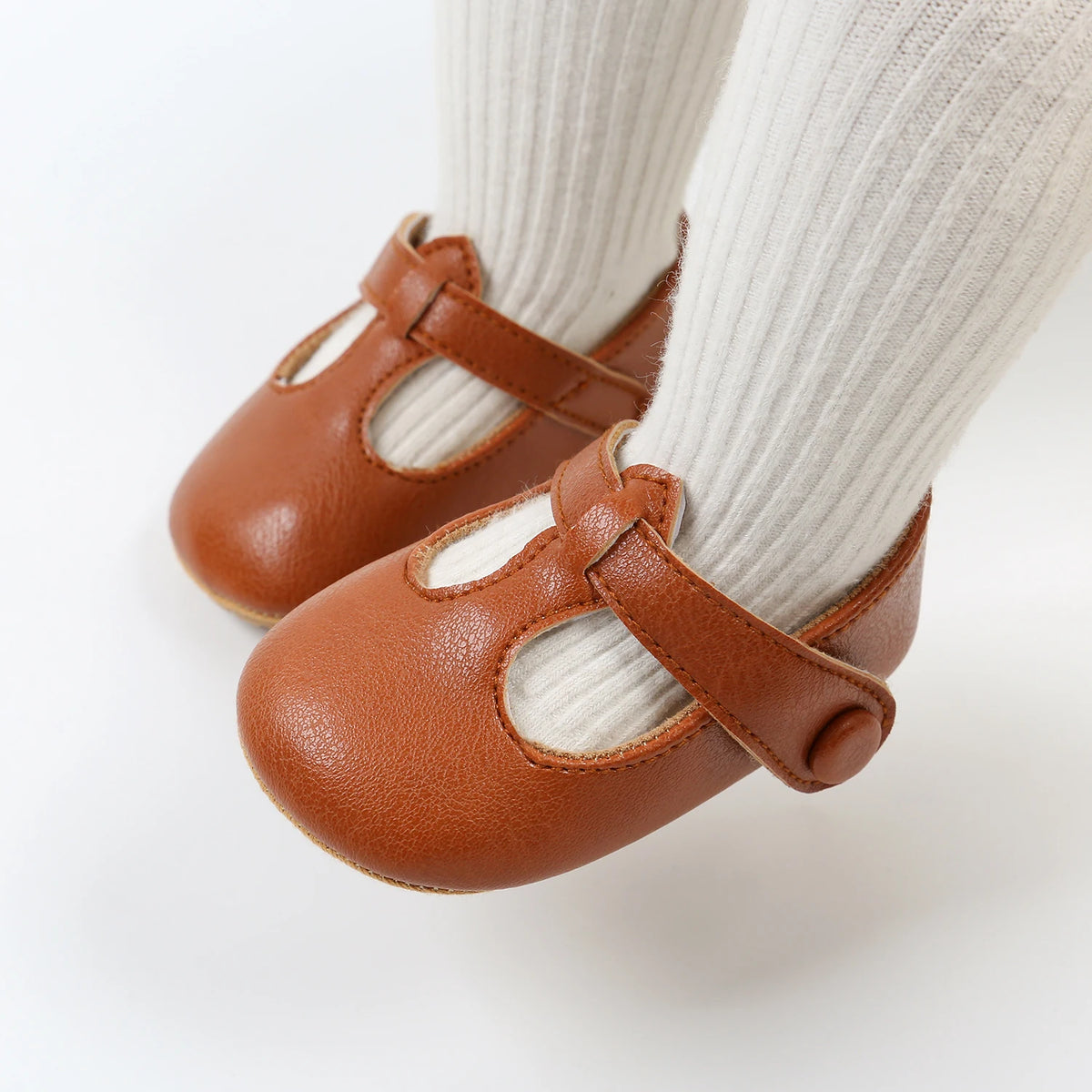 New Baby Shoes Leather Baby Boy Girl Shoes Rubber Sole Anti-slip Multicolor Toddler First Walkers Newborn Crib Toddler Shoes