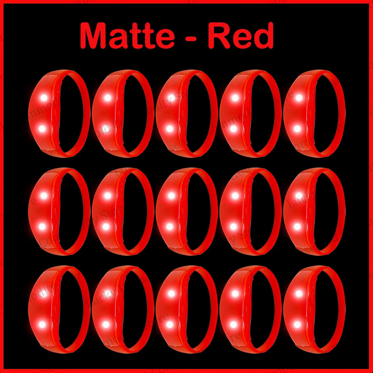 20-100PCS Music&Sound Activated Led Bracelet Light up Bracelets Glow in the Dark Bracelets for Wedding Party Concert Favors