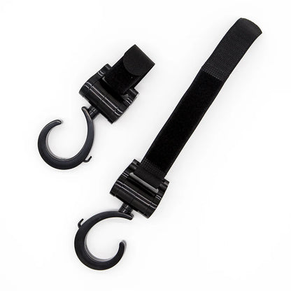 2Pcs Hooks For Baby Stroller Multi Purpose Baby Stroller Accessories Rotate 360 Degree Hook Pram Organizer Bag Hanger New