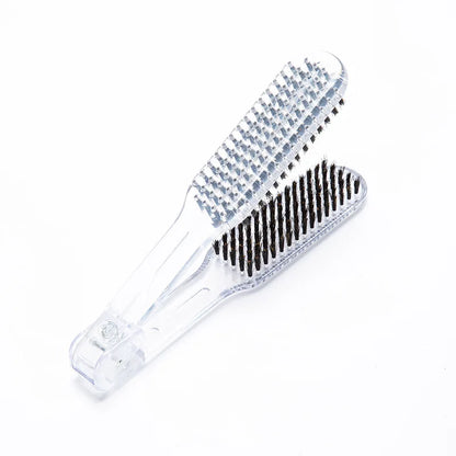 Salon Straightener, Anti-Static Double-Sided Brush and Comb, Suitable for Thick and Rough Hair, Suitable for Straight Hair