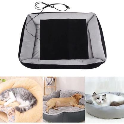1 USB Heating Pad 5V Winter Heating Pad Temperature Control Seat Mat Sleeping Heater Carpet Multiple Sizes Available