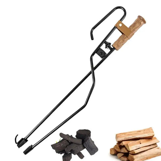 Camping Fire Tongs 3 in1 Fire Tongs Fire Stick Fire Hook Fire Log