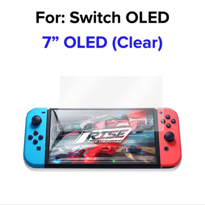 1-3Pcs Easy Installation Screen Protector for Switch 2 Game Console Protect HD Tempered Glass for Switch Oled Films