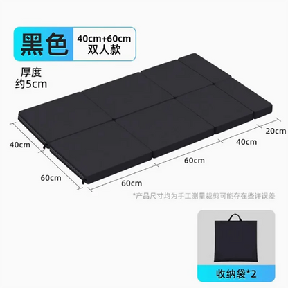 Folding Camping Bed Portable With Mattress For Car SUV Space Saving Foldable Cot For Adults Outdoor Travel Home Office Nap