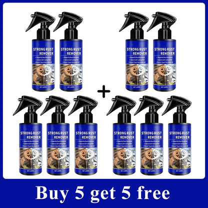 Car All-Purpose Rust Remover Spray - 100ml, Fast-Acting Iron Oxidation