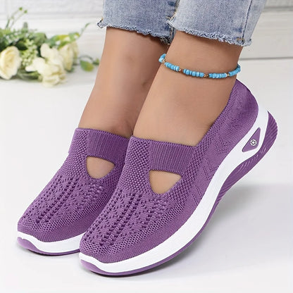 Women's Slip-On Sneakers | Flat Low-Profile Design | Casual Everyday Wear
