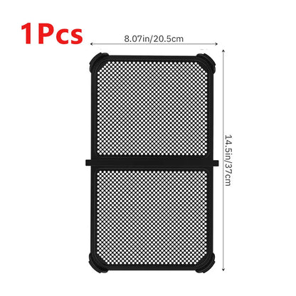 2nd generation Air Fryer Splatter Guard Heat Resistant for Ninja AF500 Air Fryer Reusable Foldable Oil Silicone Splatter Shield