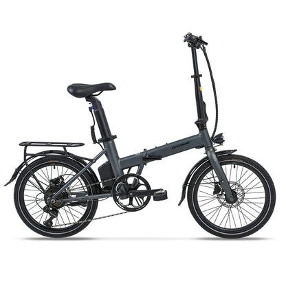 Folding Electric Bicycle 350W, 36V 8Ah/12Ah Removable Battery, 20Inch*1.75 Tires, 25Km/h, 7Speed City Commuter Travel Ebike