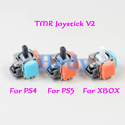 1PCS TMR Electromagnetic Joystick V2 For PS4 For Xbox One Series For PS5 Controller 3D Analog Rocker Thumbstick For Switch Pro