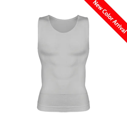 Men Body Shaper Slimming Compression Vest Undershirt Sexy Waist Trainer Tank Top Belly Control Workout Weight Loss Shapewear