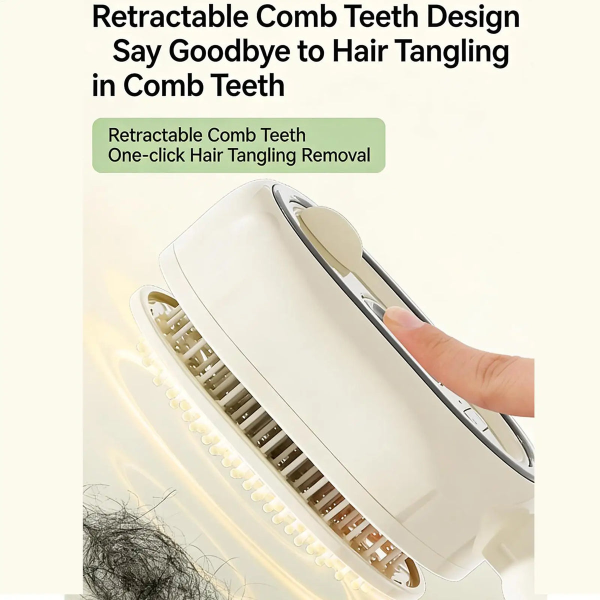 Steam Hair Straightener Brush Rechargeable Detangling Comb Built-in Oil Measuring Cup Professional Smoothing Steam Styling Brush