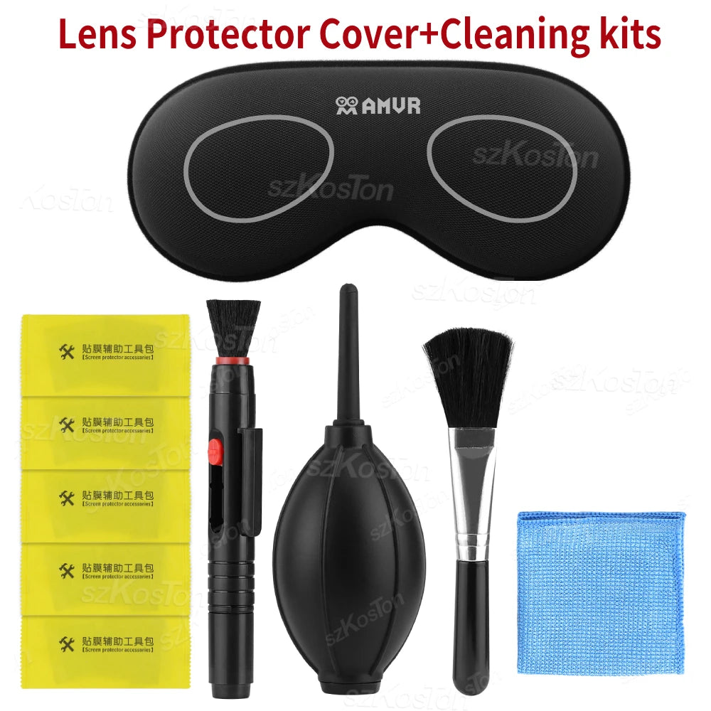VR Lens Protector Cover for Meta Quest 3 Accessories Dustproof Anti-scratch VR Lens Cap for Quest 2 PICO4 PSVR2 VR Headset
