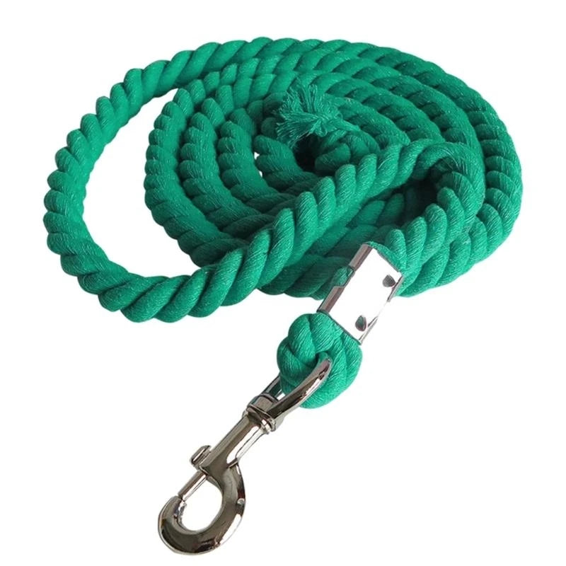 Horse Leading Rope Strong Cord Equestrian Rein Halters for Horses and Livestock W0YB