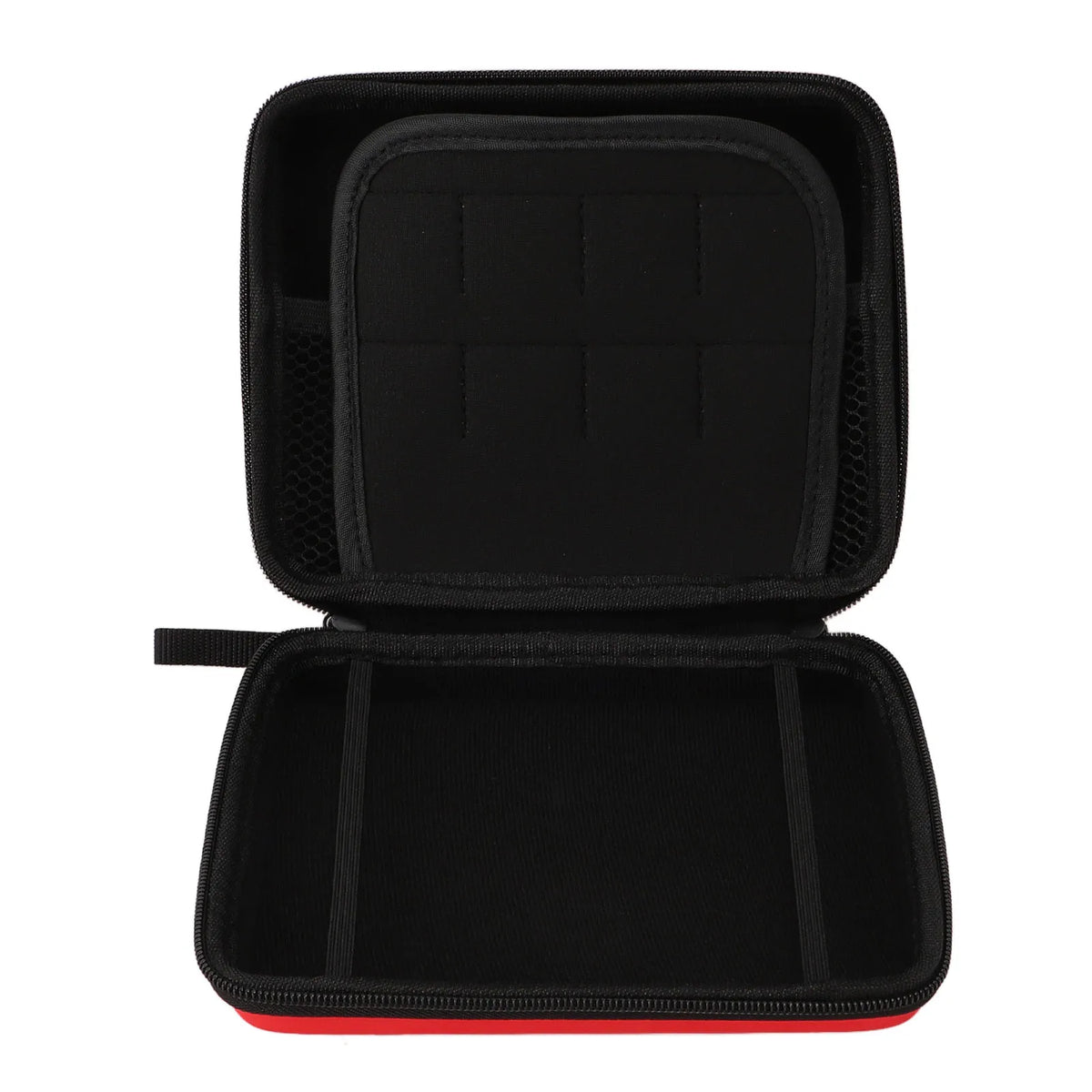 Console Travel Carrying Case Pouch Secure Game Console Carrying Case for 2DS with 8 Game Card Holders Protective Hard Shell
