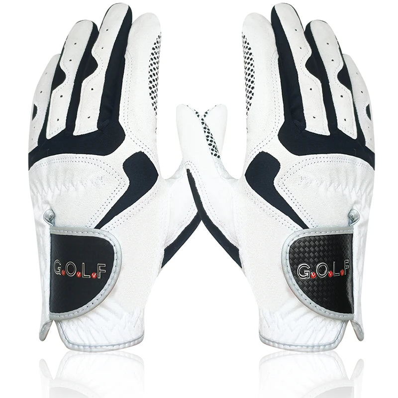 GVOVLVF Men's Golf Glove One Pc Options Improved Grip System Cool Comfortable Left Right Hand NEW