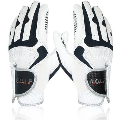 GVOVLVF Men's Golf Glove One Pc Options Improved Grip System Cool Comfortable Left Right Hand NEW