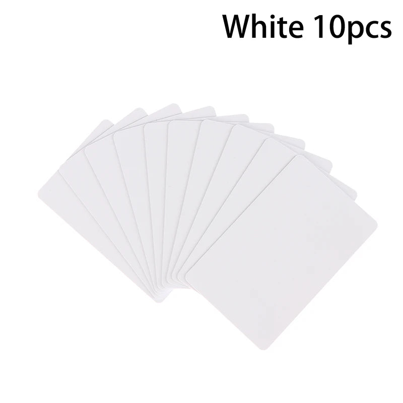 NFC215 Black White Cards Rewritable NFC NT-AG215 PVC Cards Blank Easy Convenient Programmable NFC Business Card